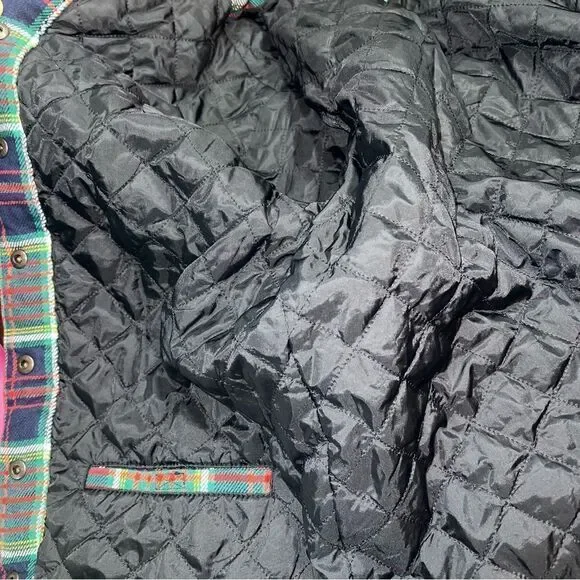 Duluth Trading Company Flapjack Plaid Flannel lined jacket - Picture 9 of 10